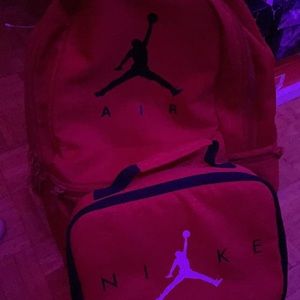Jordan Backpack and Lunch Bag